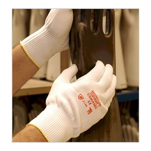 LUVA MALHA NYLON BRANCA MONYLON CONFORT I *